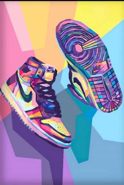 Nike Jordan Sneaker Art Hypebeast Sneaker Poster Print Etsy