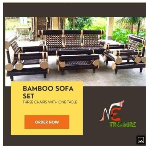 5 Seater Bamboo Sofa Set With Table At Rs 16000set In Barpeta Id