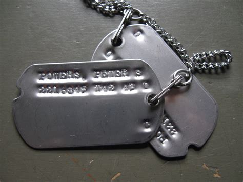 ww2-notched-dog-tag-set-with-choice-of-chain-personalized-etsy