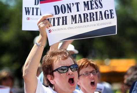 rallies over same sex marriage aim to catch candidates attention the current