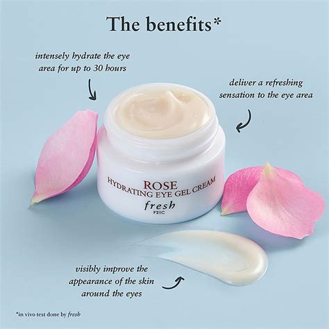 Buy FRESH Rose Hydrating Eye Gel Cream Sephora Australia