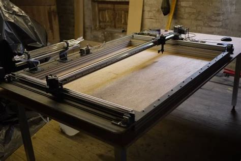 5x10 cutting area with rotary tube. New Machine Build DIY Large Format Laser Cutter ...