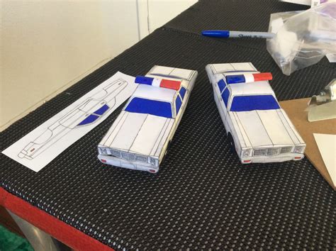 So Ive Been Making These Scale Paper Models Of Police Cars Non