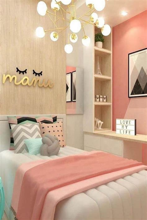 √ 45 Girl Bedroom Ideas Teenage For Small Space Realize Their Dreams