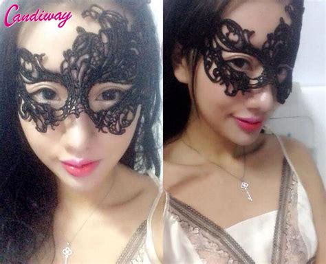 Candiway Women Sexy Lace Masks Party Mysterious Retro Role Play Phoenix