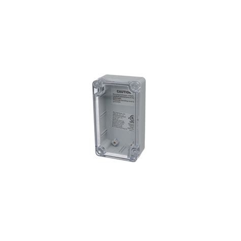 Ip65 Nema 4x Box With Clear Cover Pn 1321 C Bud Industries