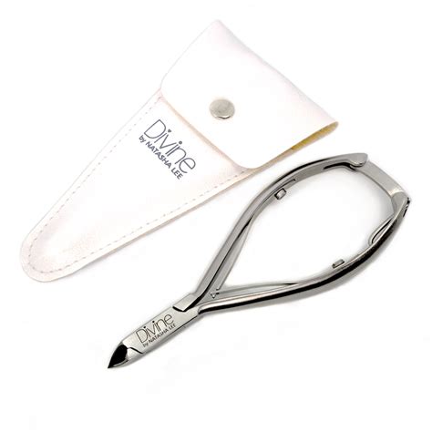 professional cuticle nippers 6mm double spring divine by natasha lee