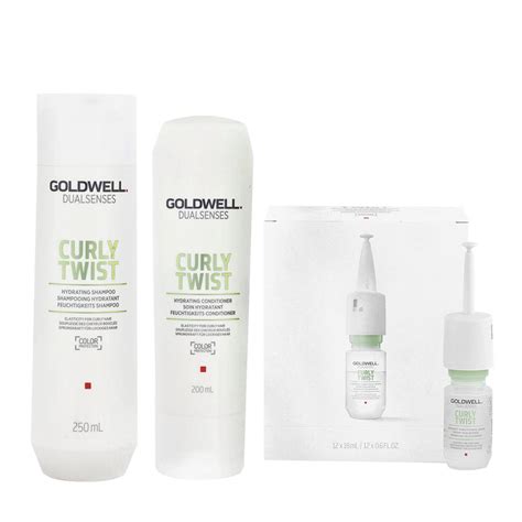 Instead, look for hydrating shampoos that are packed full of natural butters and. Goldwell Dualsenses Curly twist Hydrating Shampoo 250ml ...