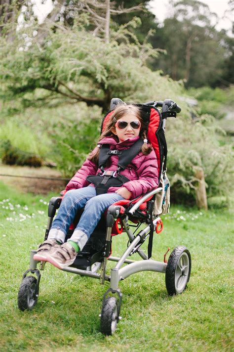 It can result from damage or dysfunction in the developing brain, and may present before or at birth. Check out Sorel in her new Rodeo Wheelchair! http://www ...