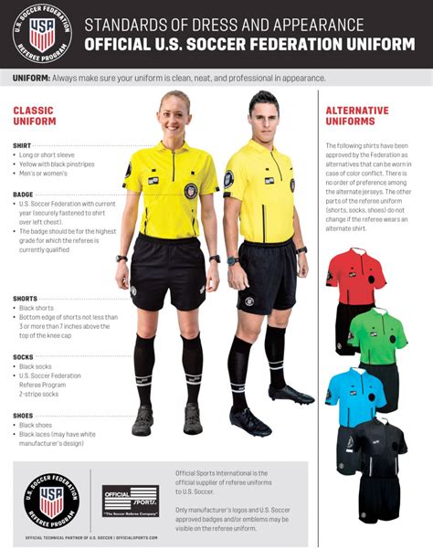 Uniforms And Equipment Eastern Ny Soccer Referee Association