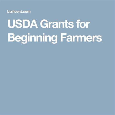 Usda Grants For Beginning Farmers Usda Farmer Grants