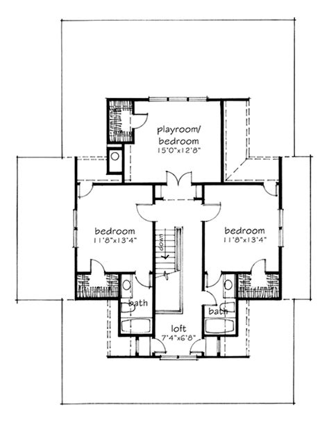 Four Gables Southern Living House Plans