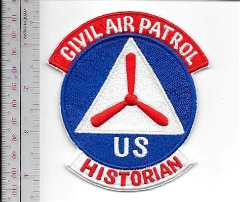 Civil Air Patrol Cap Us Air Force Usaf Auxiliary National Historian