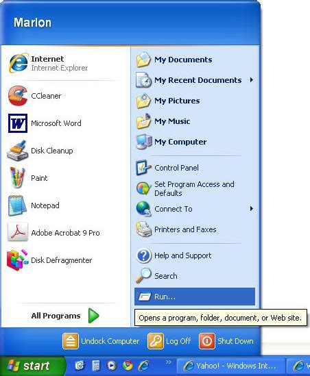 Windows Xp Welcome Screen
