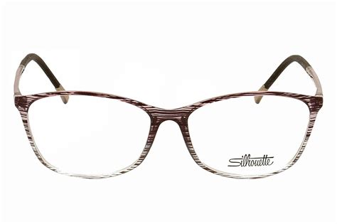 silhouette women s eyeglasses spx illusion shape 1563 full rim optical frame