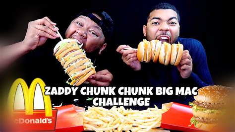 THE WORLD S LARGEST BIG MAC CHALLENGE BY ZADDYCHUNKCHUNK YouTube