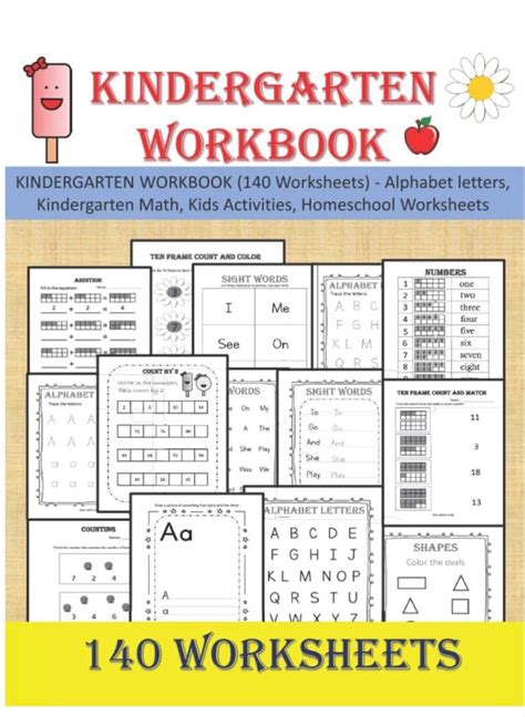Kindergarten Basics Deluxe Edition Workbook Fun Stuff Toys Workbook