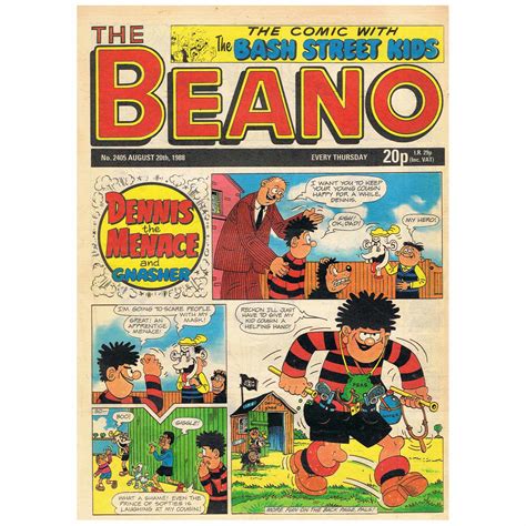 20th August 1988 Buy Now The Beano Issue 2405