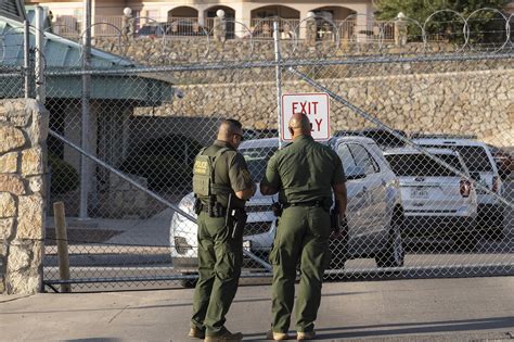 Person in custody shot at border patrol station in El Paso