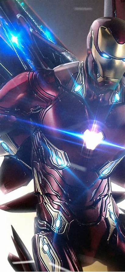 Iron Infinity Stones Avengers Endgame Iphone 4k