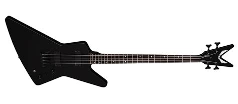 Dean Z Select Bass Fluence Black Satin 4 String Electric Bass Guitar