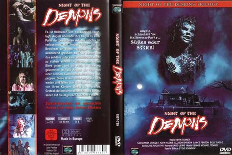 The Horrors Of Halloween NIGHT OF THE DEMONS Trilogy Trade Ads VHS And DVD Covers