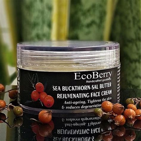Sea Buckthorn Sal Butter Rejuvenating Face Cream Natural Handmade