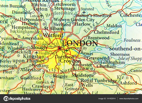 Mapa Da Cidade De Londres Mapa