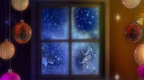Christmas Musicvirtual Window Winter Snow Scene Youtube