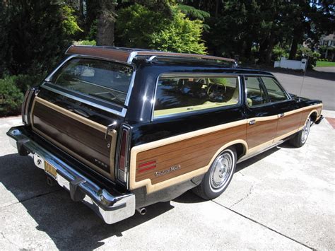 Black 77 Country Squire Woody Wagon Station Wagon Wagon
