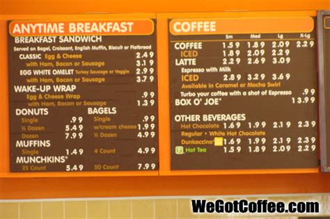 The dunkin' donuts breakfast hours starts from 5 am (in some locations) and is served up to 10.30 am.the dunkin' donuts lunch hours starts from 10.30 am and continues up to 5 pm in the evening. Menus Dunkin Donuts Price Philippines 2019 - The Cover ...