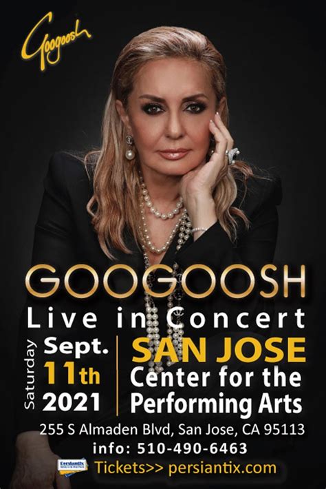 Googoosh Live In Concert San Jose Persiantix Persiantix