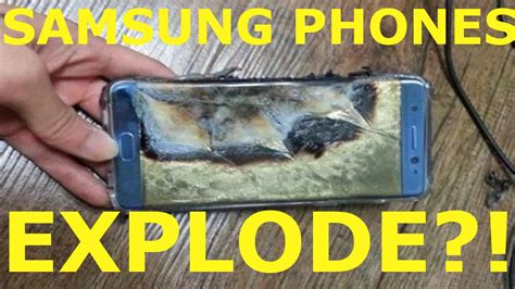 Samsung Galaxy Note 7 Exploded 3 Min Explanation Youtube