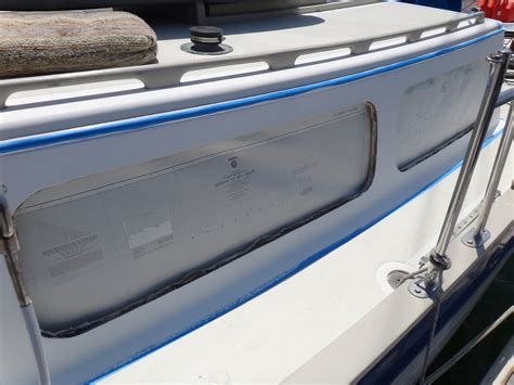 The Official Minneys Yacht Surplus Blog New Windows For An Old Boat