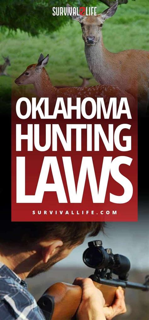 Oklahoma Hunting Laws Survival Life Survival Life Survival Hunting