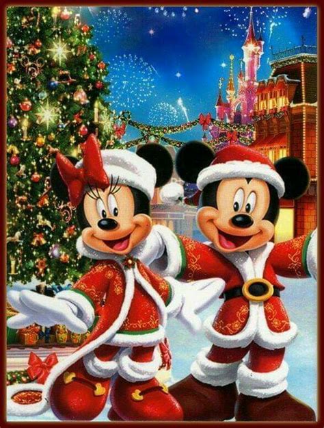 Épinglé Par Amy Clark Sur Desenhos Noël Mickey Noël Mickey Mouse
