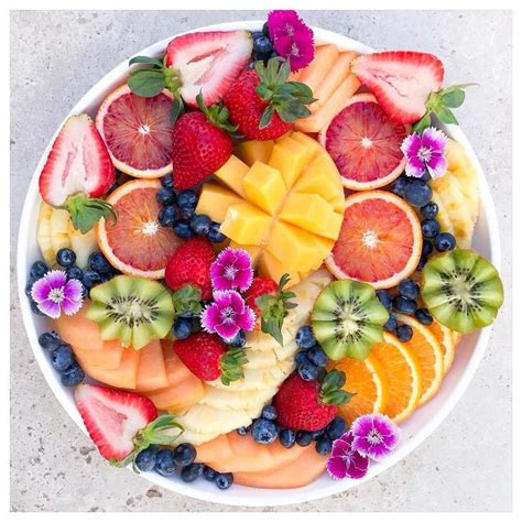 Une Si Belle Assiette De Fruits On