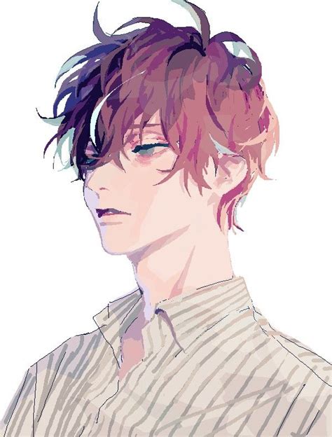 Handsome Anime Boy Aesthetic Boy Hair Drawing Anime Wallpaper Hd