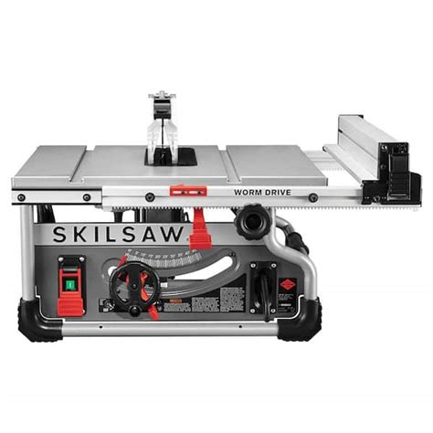 Skilsaw 15 Amp 8 14 In Portable Worm Drive Table Saw Spt99t 01 The