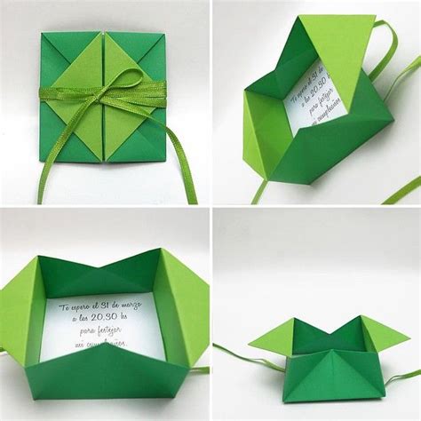 Origami Tato Pop Up Box And Envelope Or Card Case Origami Ts