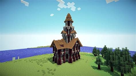 Medieval Tower House Minecraft Project