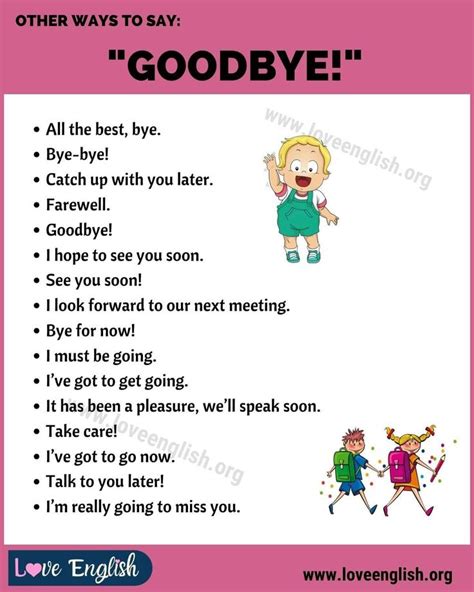 Ways To Say Goodbye Essay Writing Skills English Writing Skills