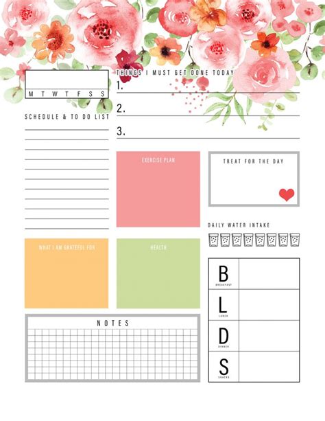 Free Printable 2020 Personal Planner The Cottage Market