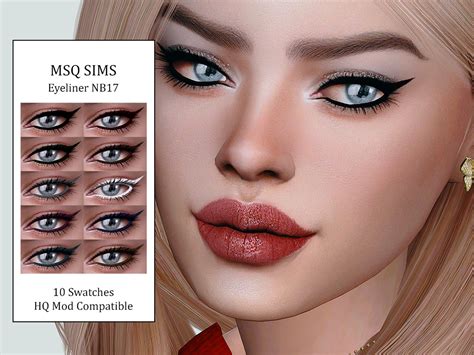 Eyeliner Nb17 At Msq Sims Sims 4 Updates