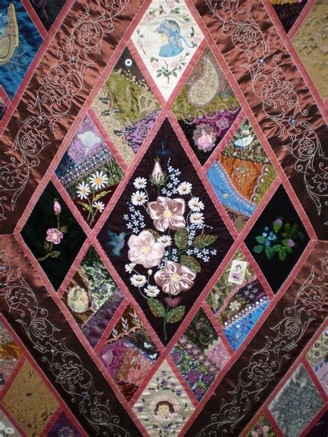 Crazy Quilt Embroidery Ideas Crazyquilting 18b