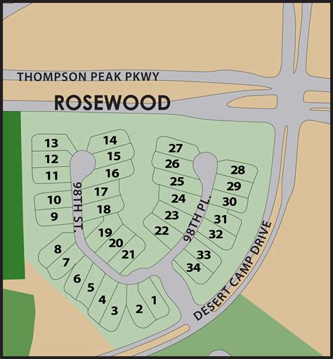 Rosewood Map