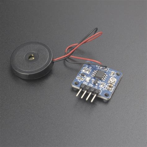 Modulo Sensor De Vibración Piezoeléctrico Digital 22 Mm Para Arduino