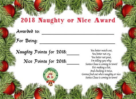 Free Christmas Certificates At Award Template