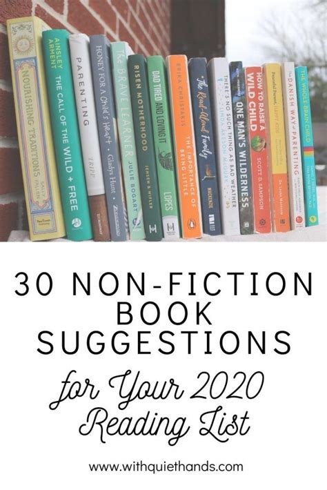 30 Non Fiction Book Suggestions For Your 2020 Reading List Fiction