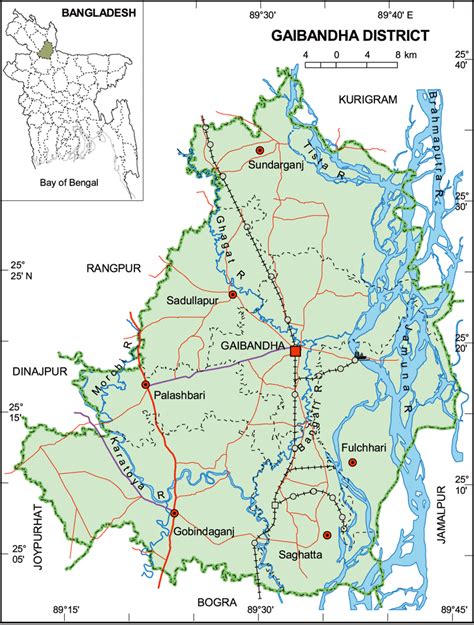 Maps Of Bangladesh Political Map Of Beanibazar Upazila